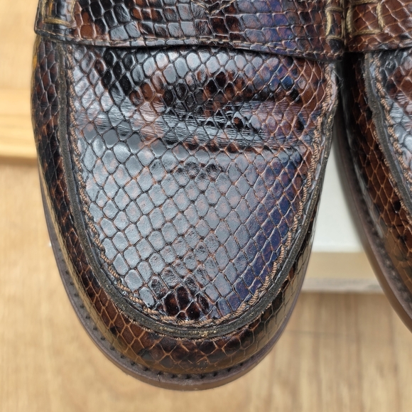 Sezane André Python Loafers - Picture 7 of 16